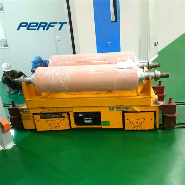 Steerable Transfer Trolley For Coil Transport 90 Tons
